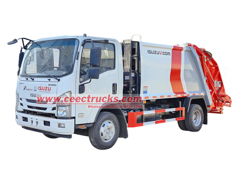 ISUZU ELF garbage compactor truck ISUZU ELF garbage compactor truck