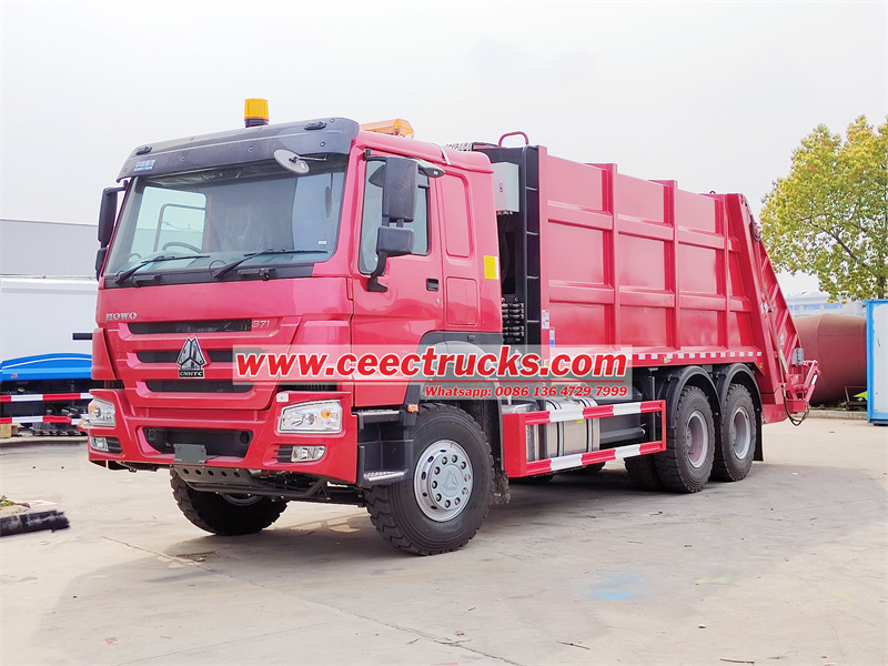 HOWO garbage compactor truck HOWO garbage compactor truck