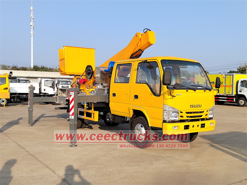 Isuzu 16m aerial lifter truck