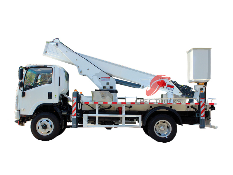 ISUZU NPR off-road 29m aerial platform truck