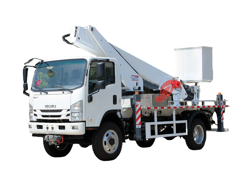 ISUZU NPR off-road 29m aerial platform truck