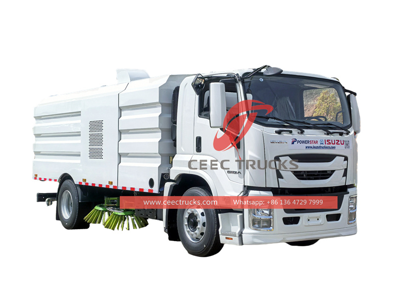 ISUZU FTR road sweeper truck ISUZU FTR road sweeper truck