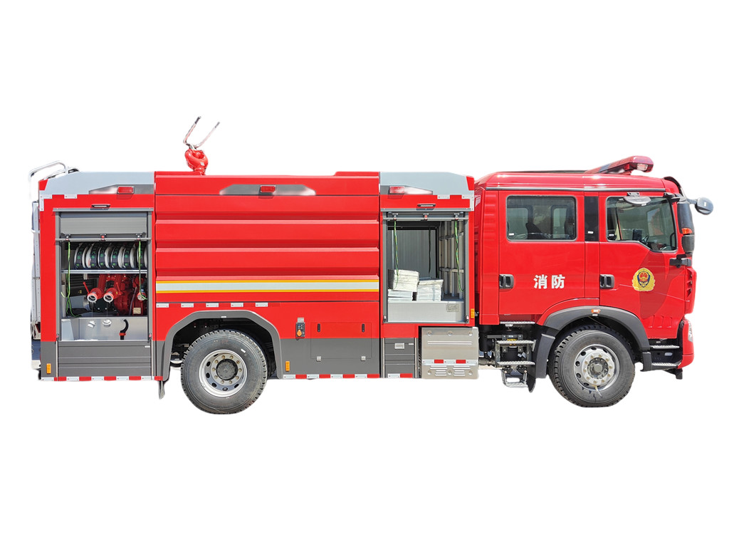 howo pumper fire fighting truck