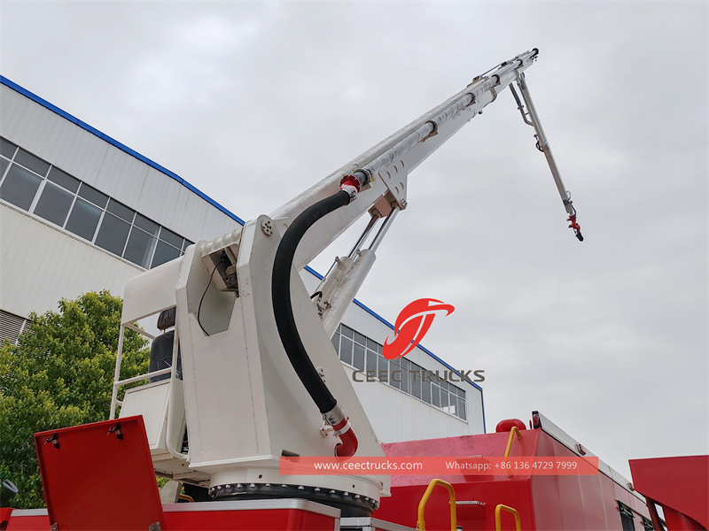 Howo water & foam with mounted high reach extendable turret Howo water & foam with mounted high reach extendable turret