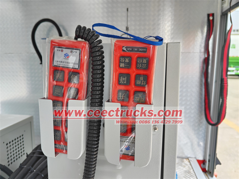 Remote control box for convenient operation