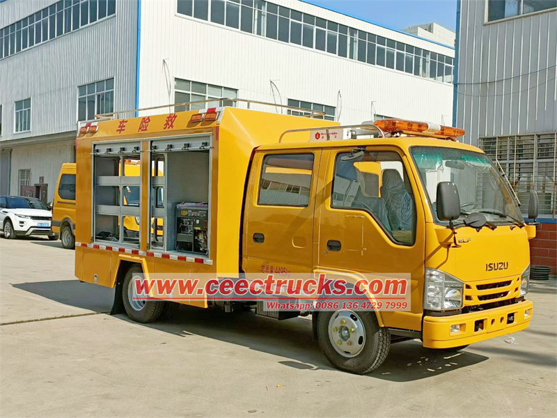 Isuzu rescue fire fighting truck Isuzu rescue fire fighting truck