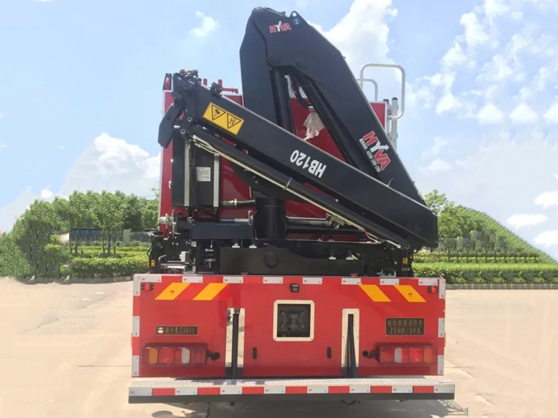 Howo 4x2 emergency lighting fire truck Howo 4x2 emergency lighting fire truck