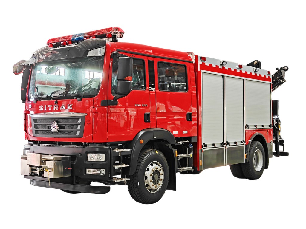Sinotruk HOWO 6 wheeler rescue fire engine Sinotruk HOWO 6 wheeler rescue fire engine