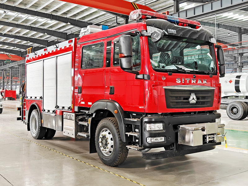 HOWO rescue fire fighting truck HOWO rescue fire fighting truck