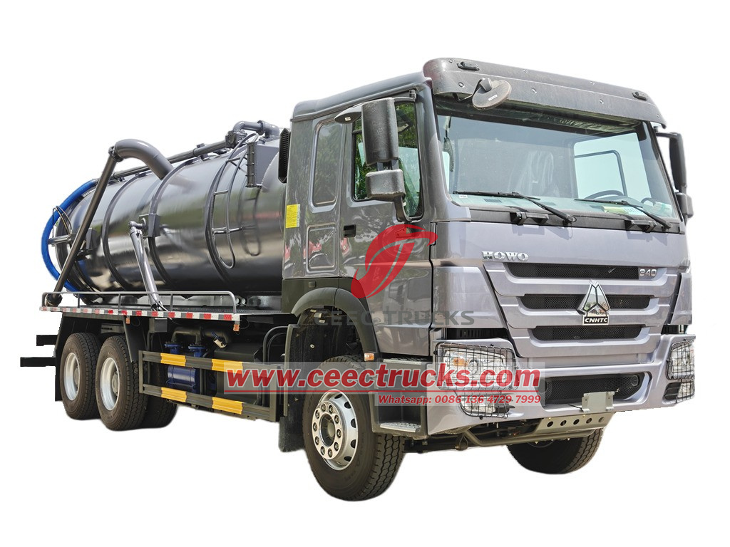 Sinotruk HOWO 18cbm sewer tanker truck Sinotruk HOWO 18cbm sewer tanker truck