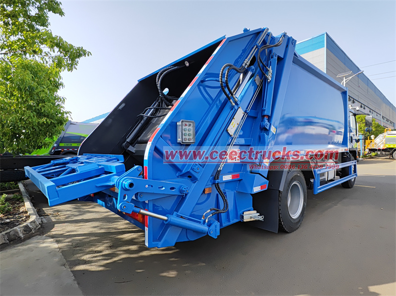 FAW 4x4 RHD refuse compactor vehicle FAW 4x4 RHD refuse compactor vehicle
