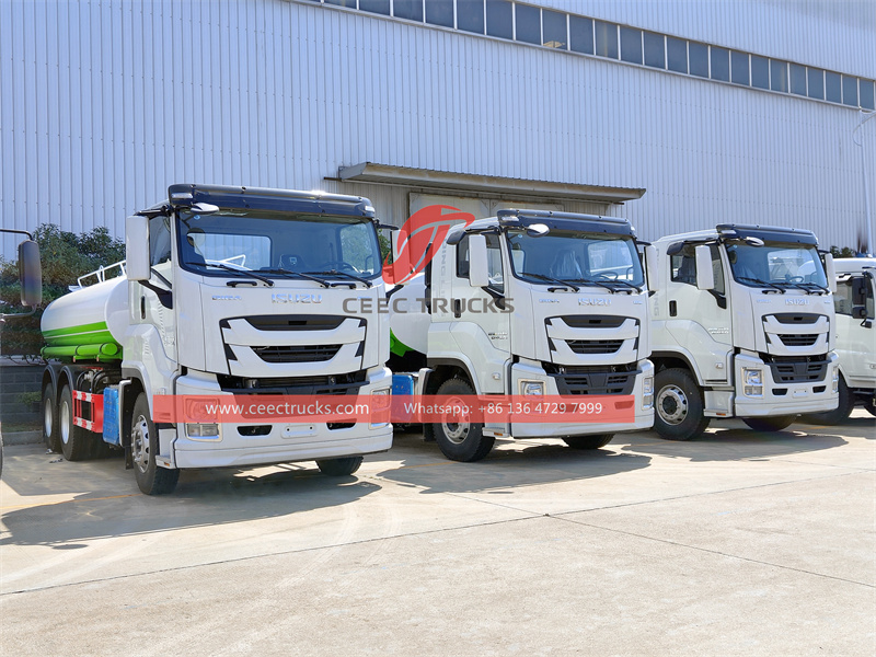 Isuzu GIGA heavy-duty 20000L water tank truck
