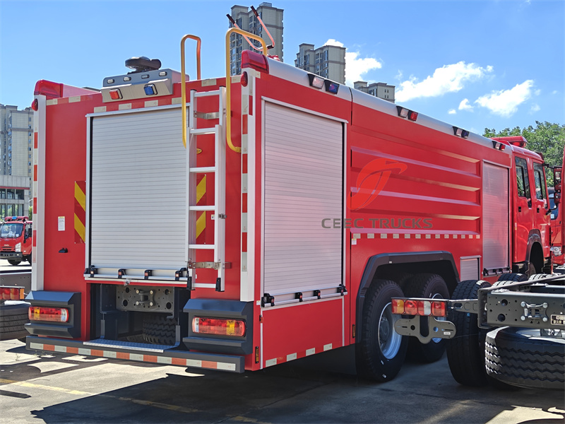 Howo heavy-duty fire fighting truck
