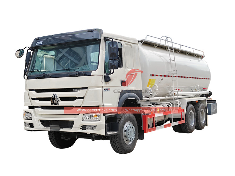 Howo 6x4 heavy Solid Substances Vacuum Truck