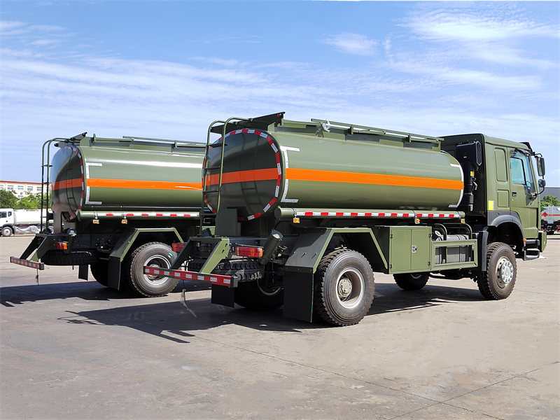HOWO 10000L mobile diesel bowser tanker
