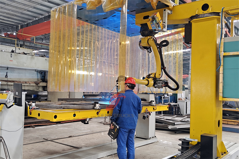 garbage compactor truck