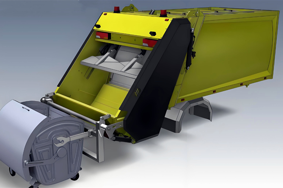 Howo garbage compactor truck