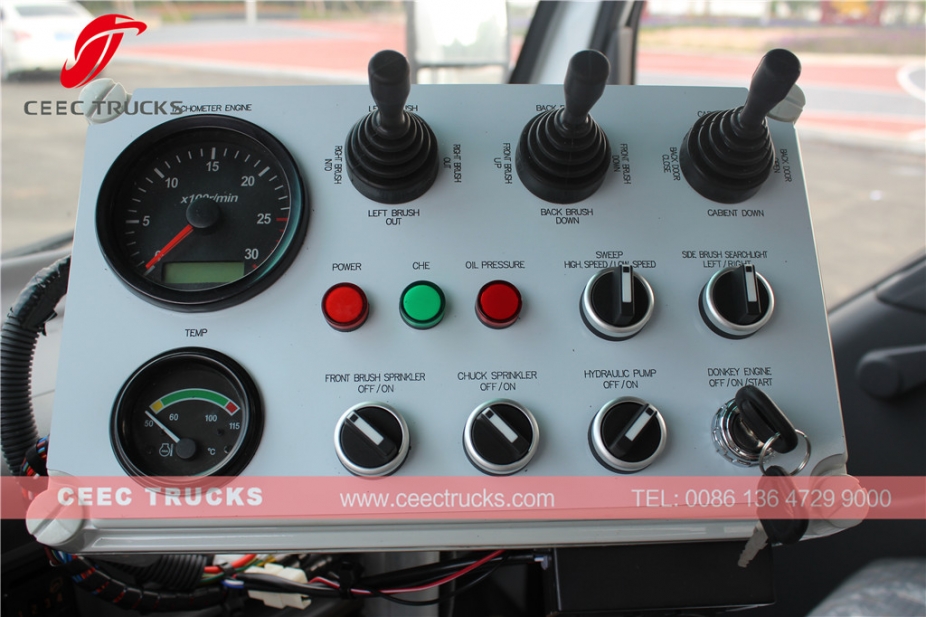 동풍 5000L 진공 도로 청소차