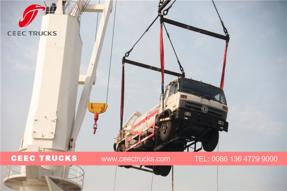 동풍 10,000L 진공 탱크로리