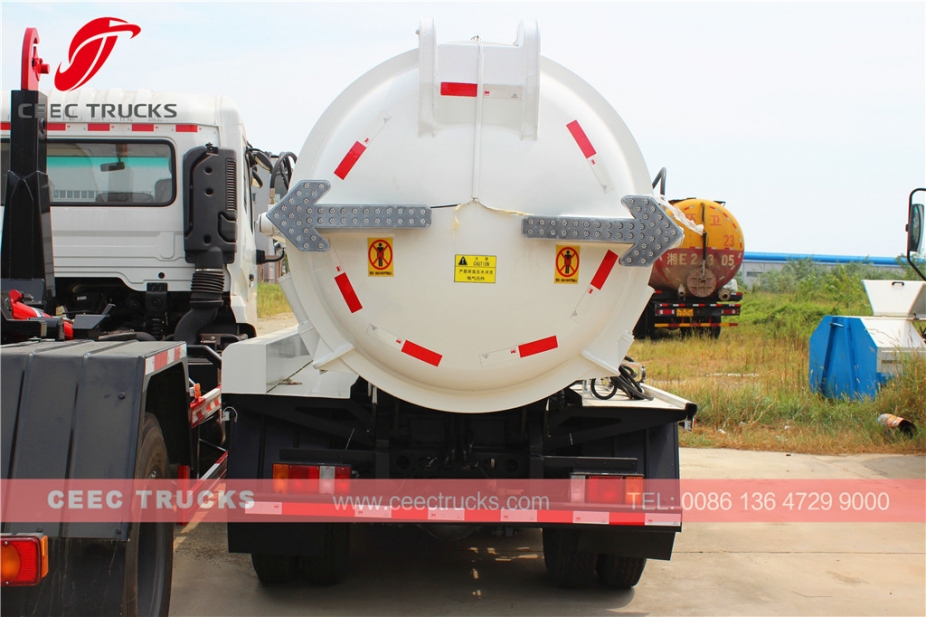 이수즈 4,000리터 음식물쓰레기 탱크로리