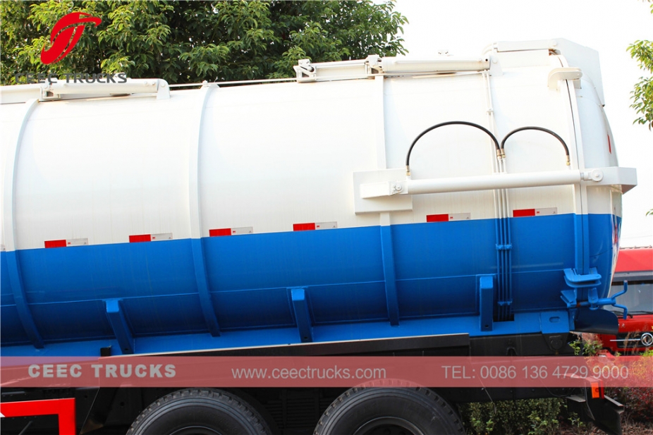 동풍 16CBM 정화조 청소 트럭