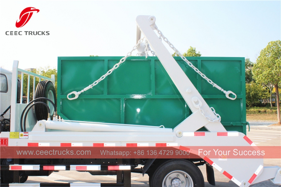 이스즈 4CBM 스윙암 쓰레기 트럭
