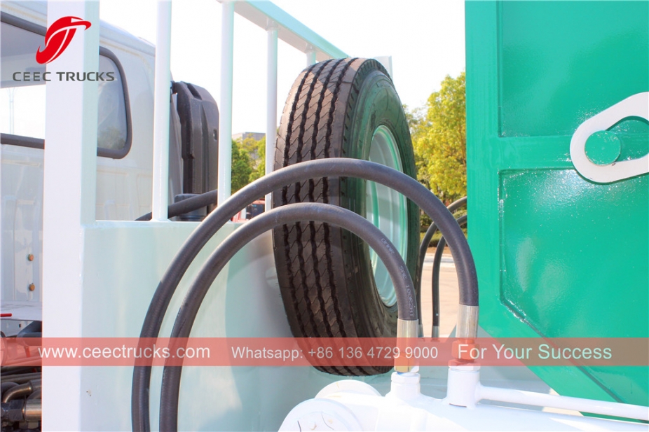 이스즈 4CBM 스윙암 쓰레기 트럭