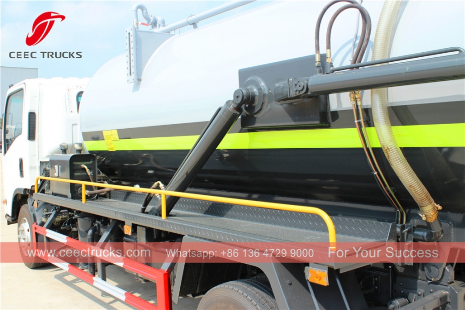 이스즈 8CBM 하수 트럭