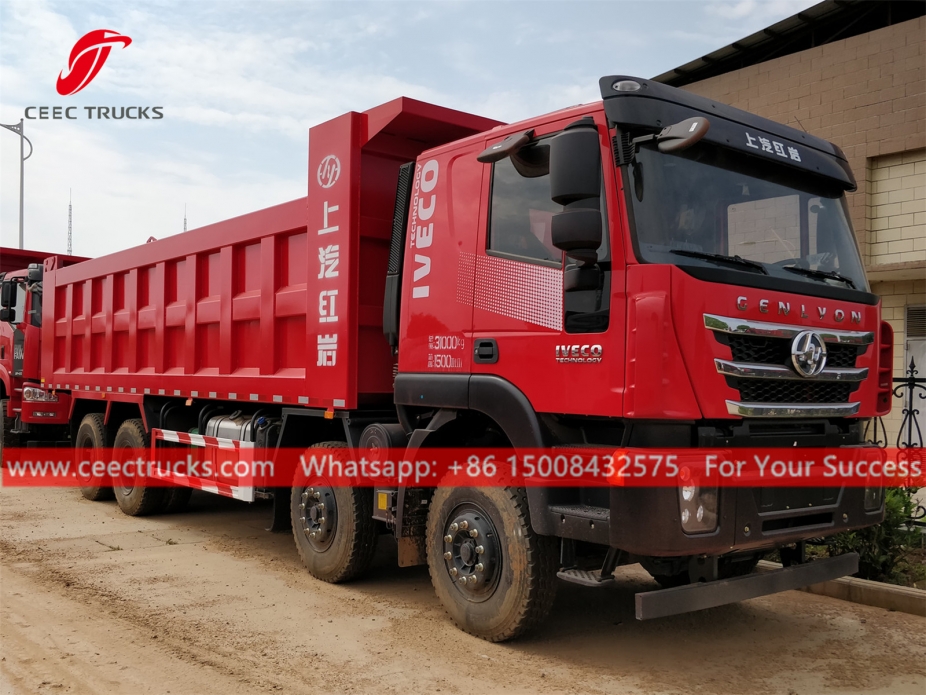8x4 덤프트럭 이베코 젠리온
