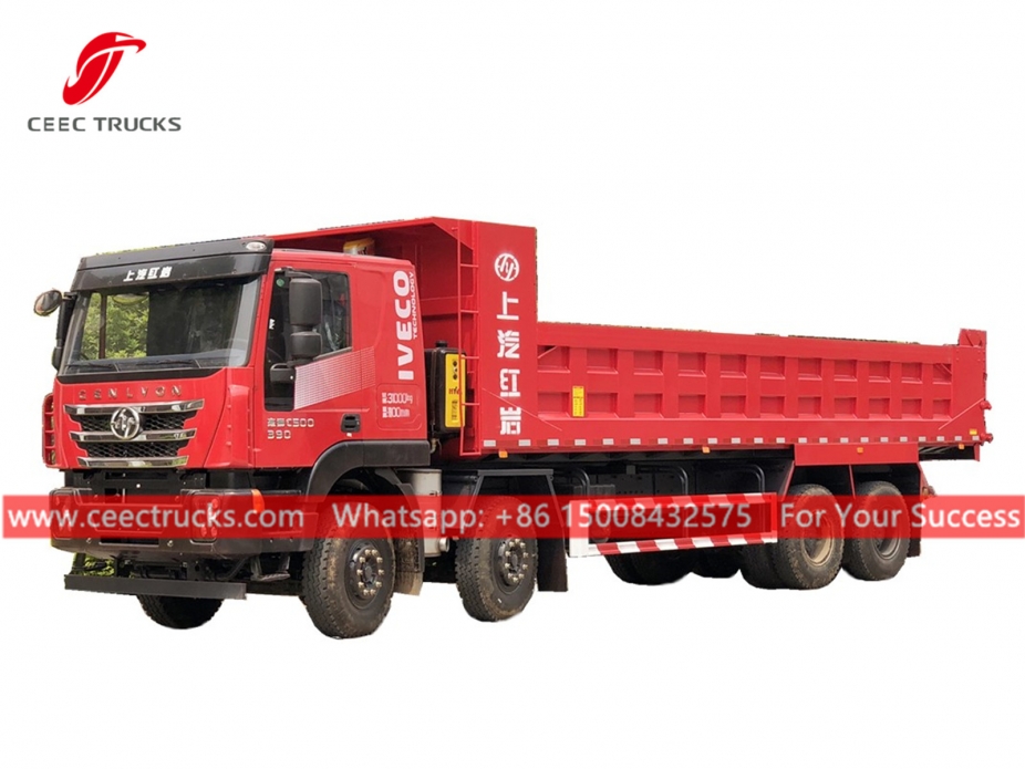 8x4 덤프트럭 이베코 젠리온