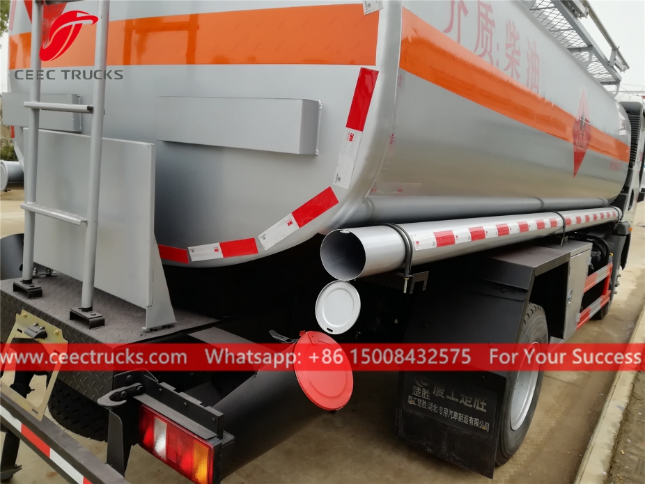 10.5CBM HOWO 연료 탱크로리