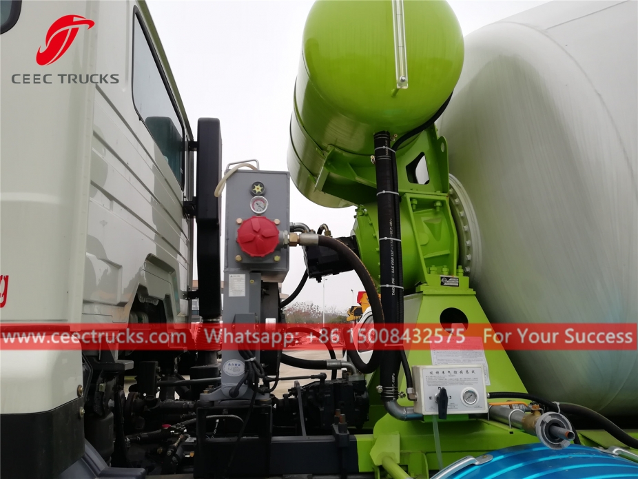 10CBM 믹서트럭 시노트럭