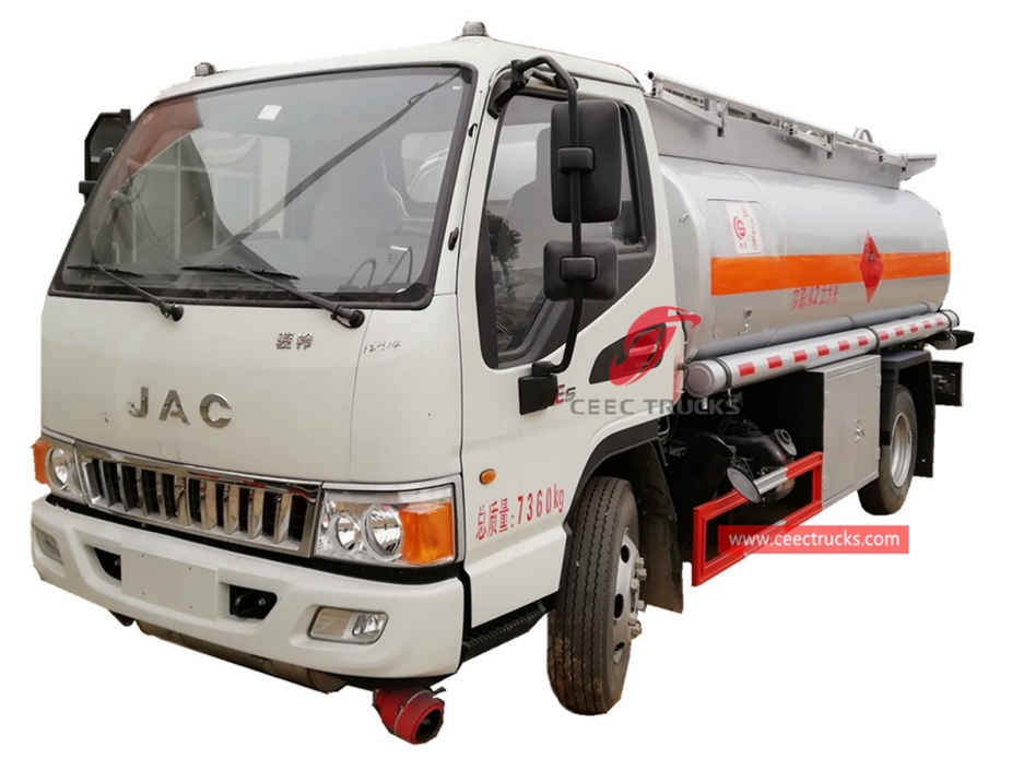 4.2CBM JAC 연료 탱크로리