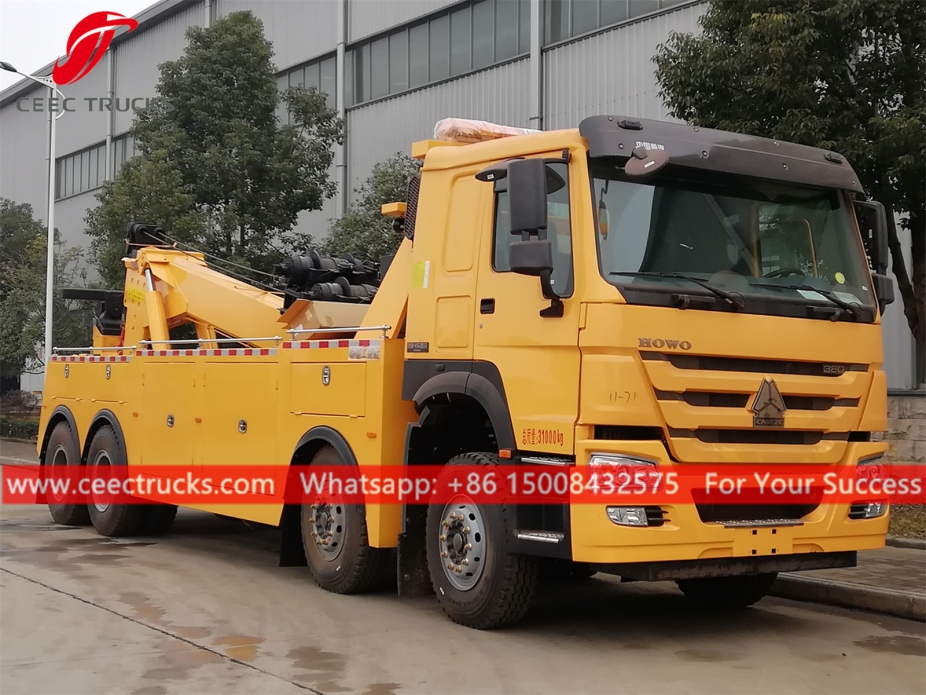 25톤 렉카 HOWO