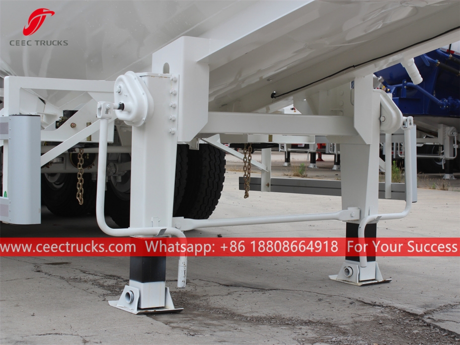 32CBM 3축 벌크 분말 트레일러