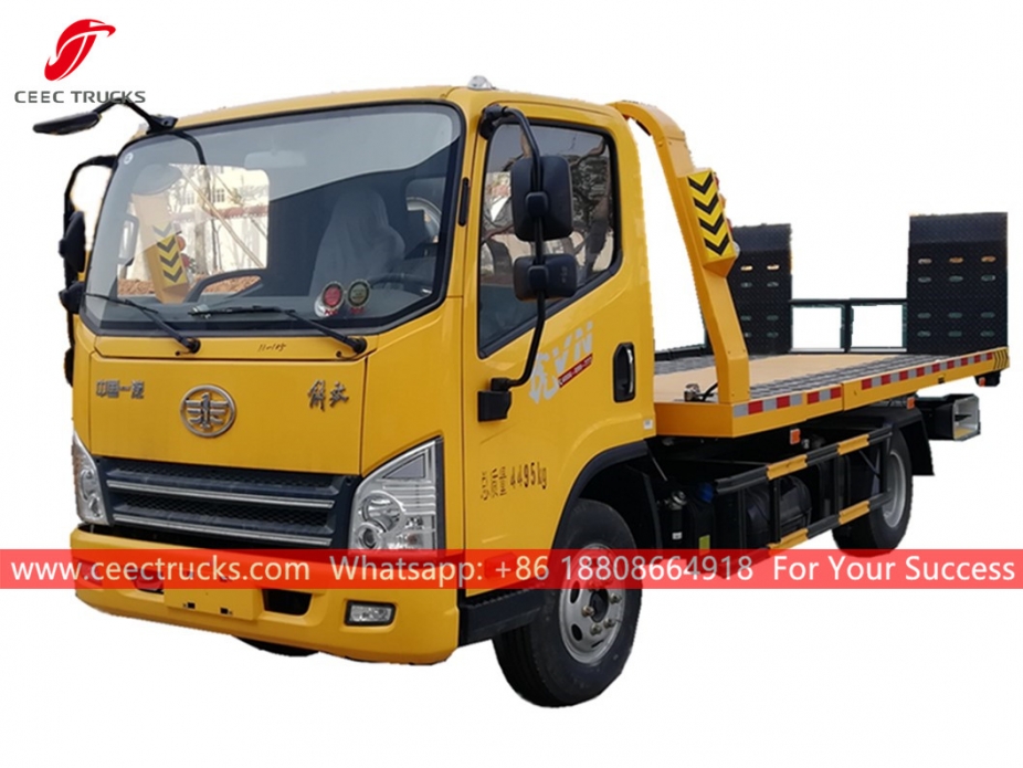 4x2 저상 평판 트럭 FAW