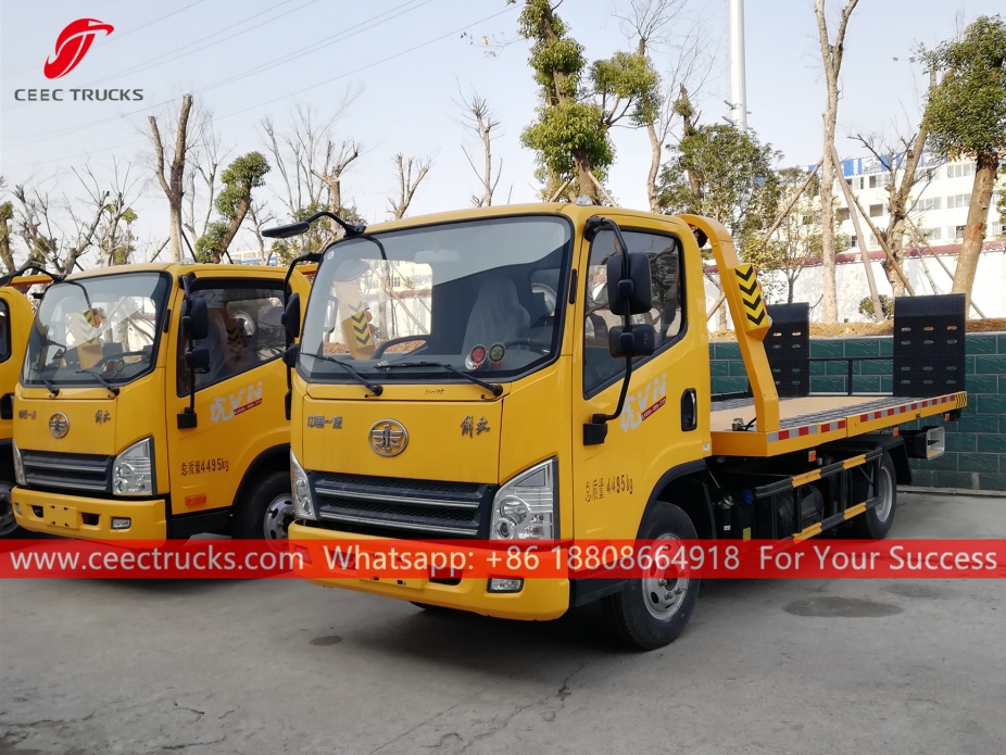 4x2 저상 평판 트럭 FAW