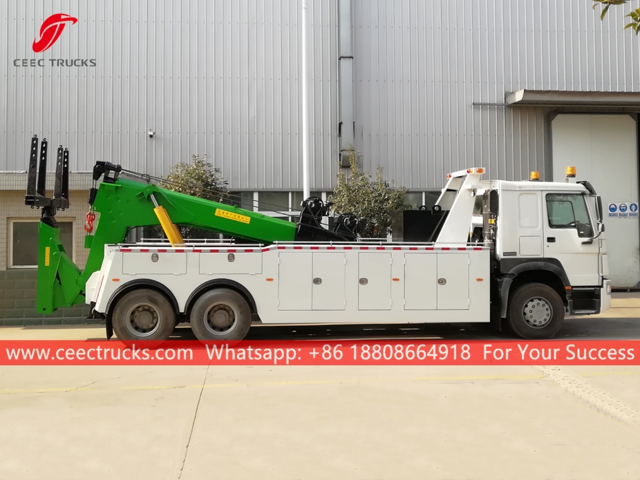 6x4 도로 렉카 HOWO