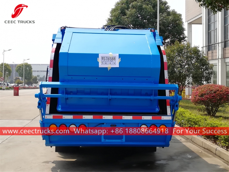 샤먼 8CBM 쓰레기 압축 트럭