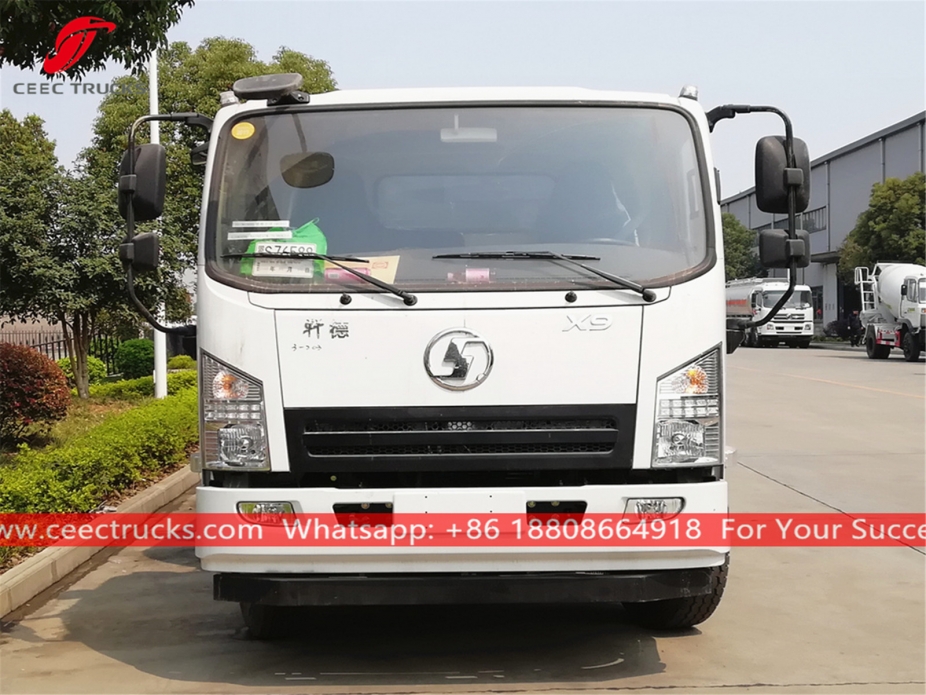 샤먼 8CBM 쓰레기 압축 트럭