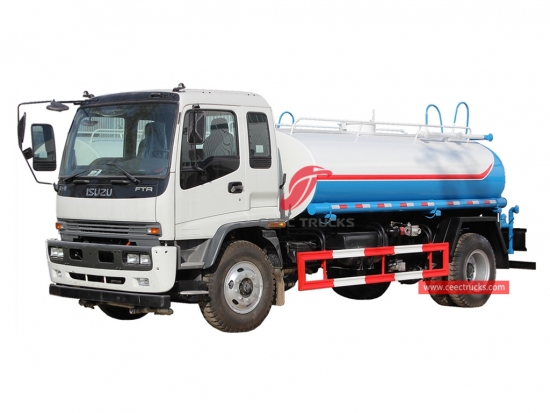 Isuzu 10CBM GIGA 4X water sprinkler tanker truck