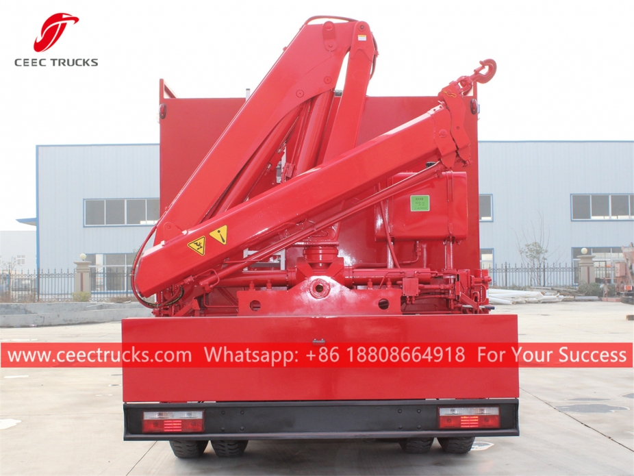 이수즈 FVR 크레인 장착 구조차