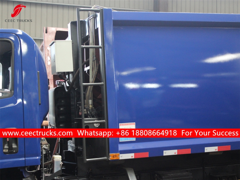 이수즈 8CBM 쓰레기 압축차