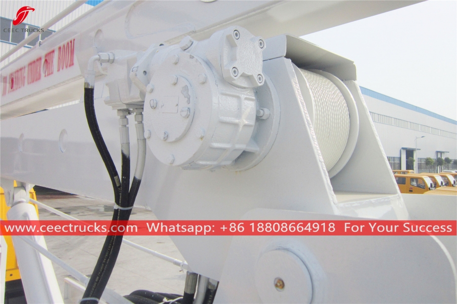 이수즈 6x4 상부 작업대 차량