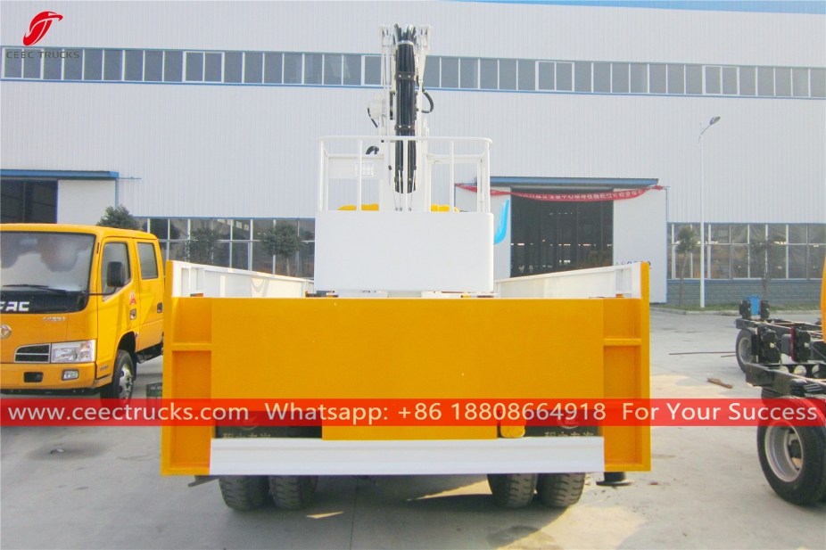 이수즈 6x4 상부 작업대 차량