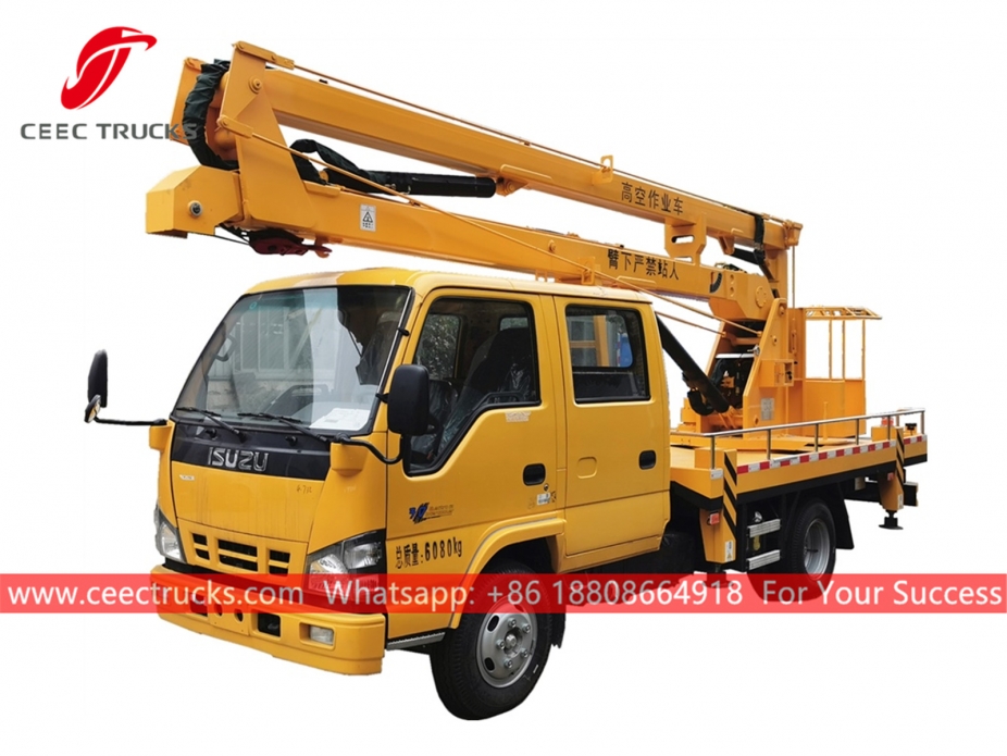 이수즈 14m 고소 작업대 트럭