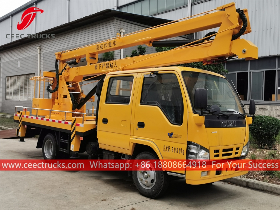 이수즈 14m 고소 작업대 트럭