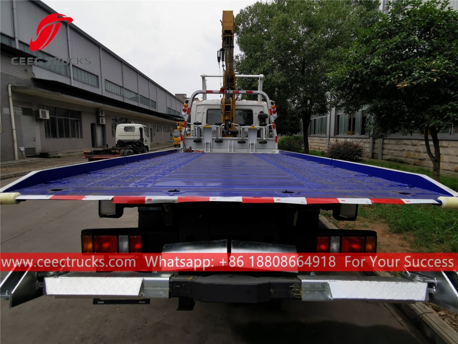 5톤 크레인 장착 견인차