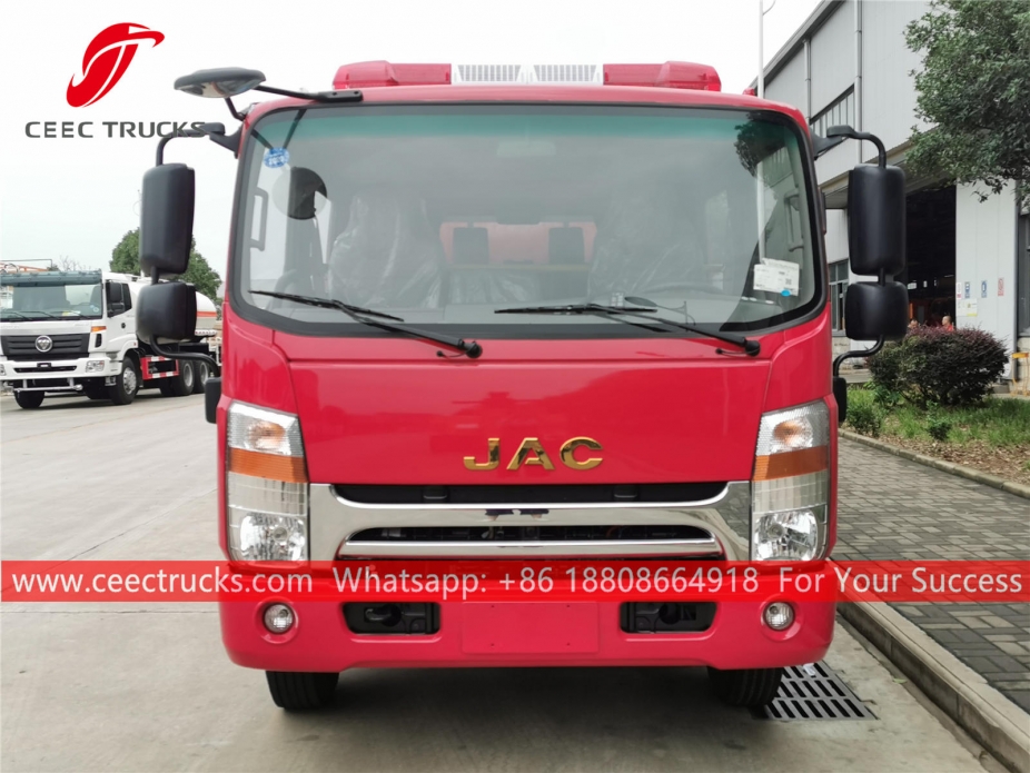 JAC 3CBM 물탱크 소방차
