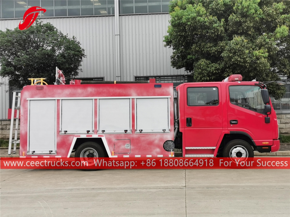 JAC 3CBM 물탱크 소방차